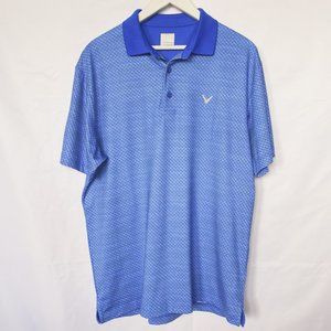 Callaway Blue Opti-Dri Golf Polo Tshirt M